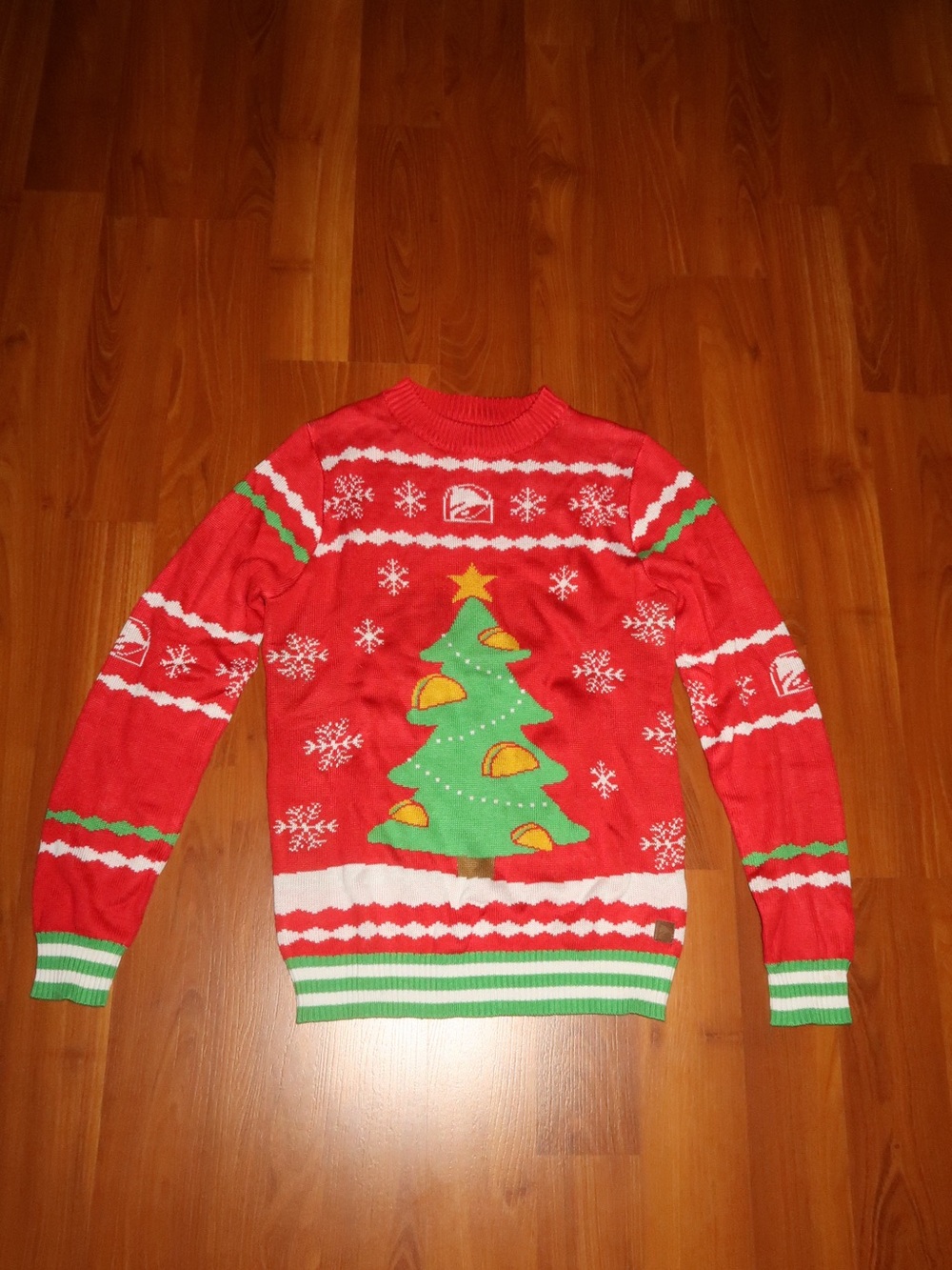 Taco Bell Themed Sweater